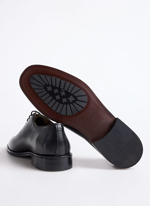 Fabrika Siyah Erkek Deri Klasik Ayakkabı KOST-ONICH - Görsel 7