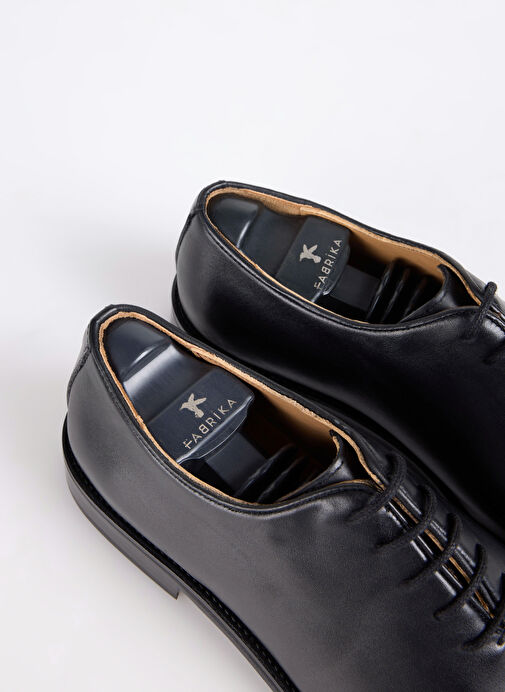 Fabrika Siyah Erkek Deri Klasik Ayakkabı KOST-ONICH - Görsel 5