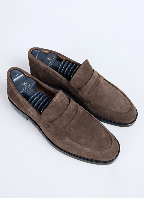 Fabrika Kahverengi Erkek Deri Klasik Ayakkabı KOST-SHINE - Görsel 4