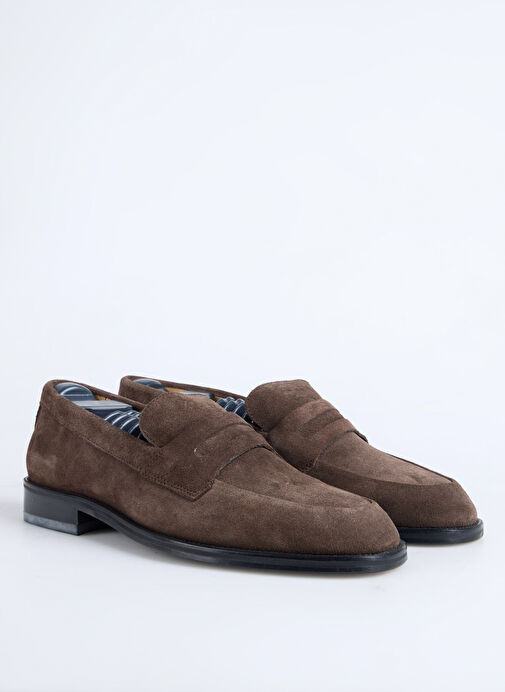 Fabrika Kahverengi Erkek Deri Klasik Ayakkabı KOST-SHINE - Görsel 3