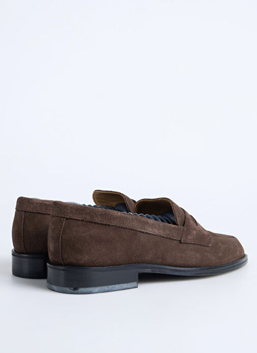 Fabrika Kahverengi Erkek Deri Klasik Ayakkabı KOST-SHINE - Görsel 6