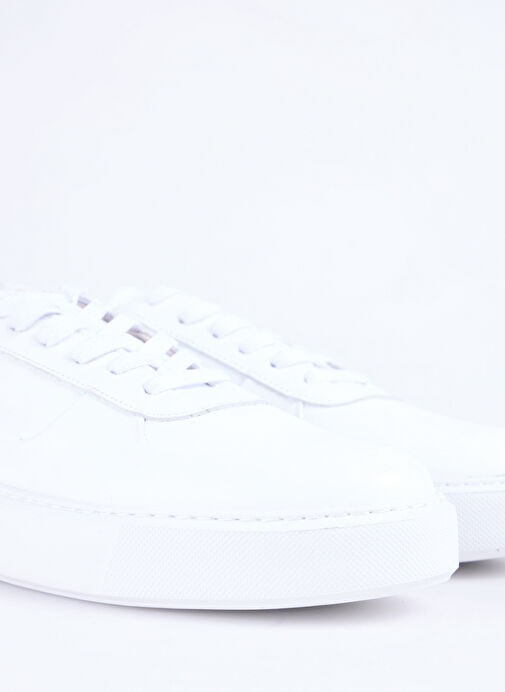 Fabrika Beyaz Erkek Deri Sneaker SEKA-LECTRA - Görsel 6