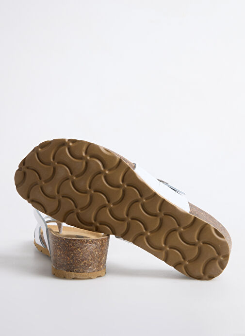 Più Natura Beyaz Kadın Terlik 12 A 456 - Görsel 5