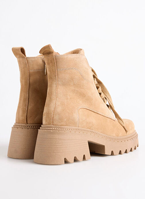 Fabrika Camel Kadın Deri Bot D-ELLERY-DEVIN - Görsel 4