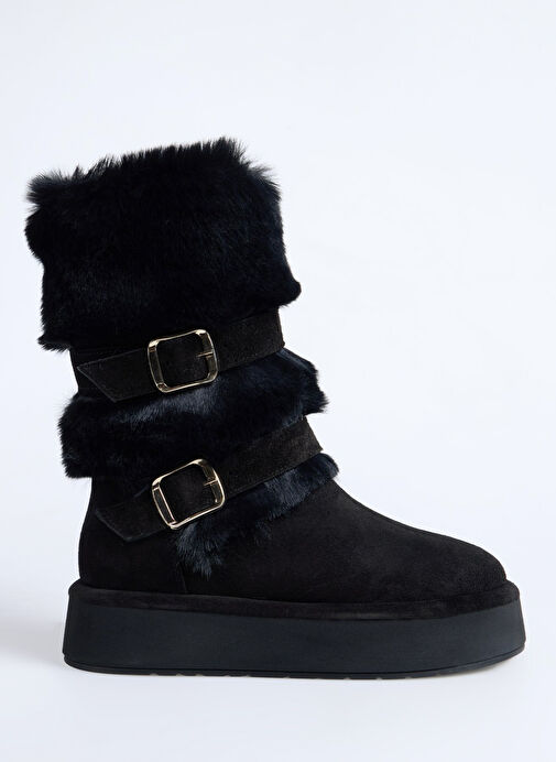 Fabrika Siyah Kadın Çizme D-NELL-FOMAX - Görsel 2