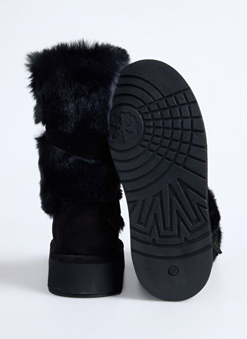 Fabrika Siyah Kadın Çizme D-NELL-FOMAX - Görsel 5