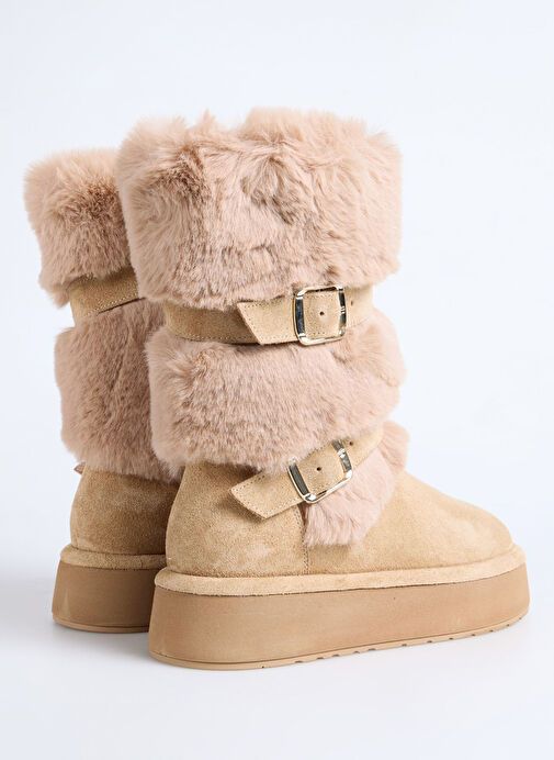 Fabrika Camel Kadın Çizme D-NELL-FOMAX - Görsel 4