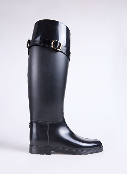 Fabrika Siyah Kadın Yağmur Botu KATHY-LARISA - Görsel 2