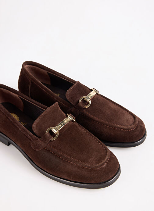 Vince Camuto Kahverengi Kadın Deri Loafer KASIH - Görsel 6