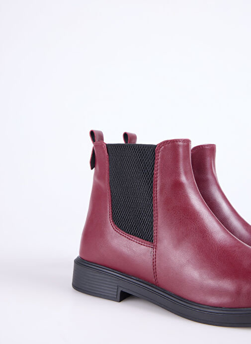 Fabrika Bordo Kadın Bot FALLON-BARREN - Görsel 6