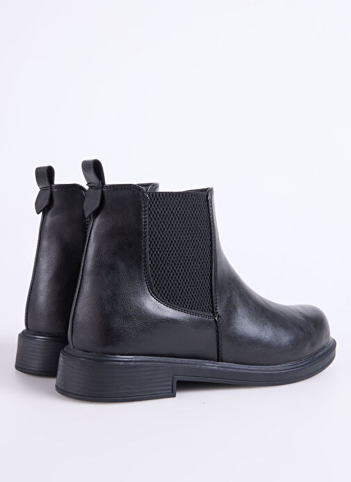 Fabrika Siyah Kadın Bot FALLON-BARREN - Görsel 4