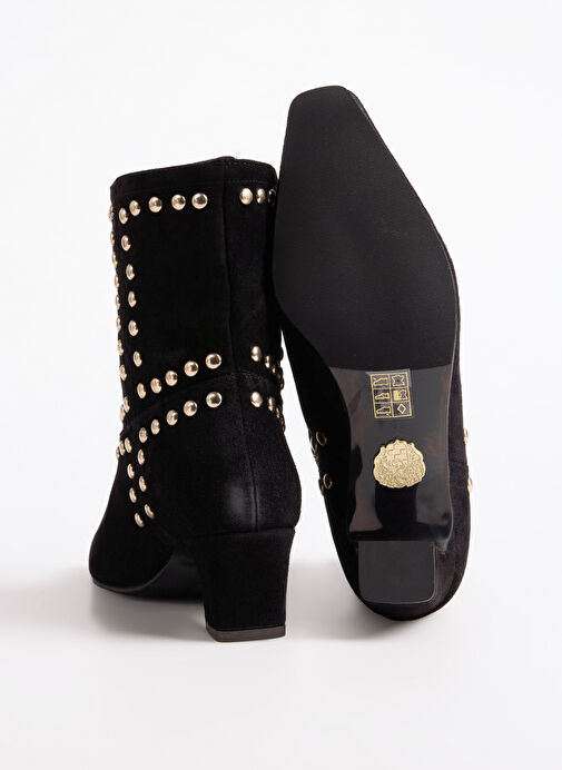 Vince Camuto Siyah Kadın Deri Topuklu Bot CALOA-BURGEO - Görsel 5