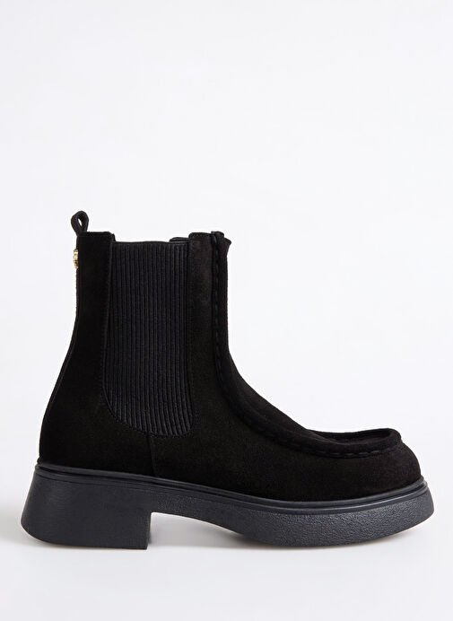 Fabrika Siyah Kadın Deri Bot D-MUDDY-CAMEO - Görsel 2