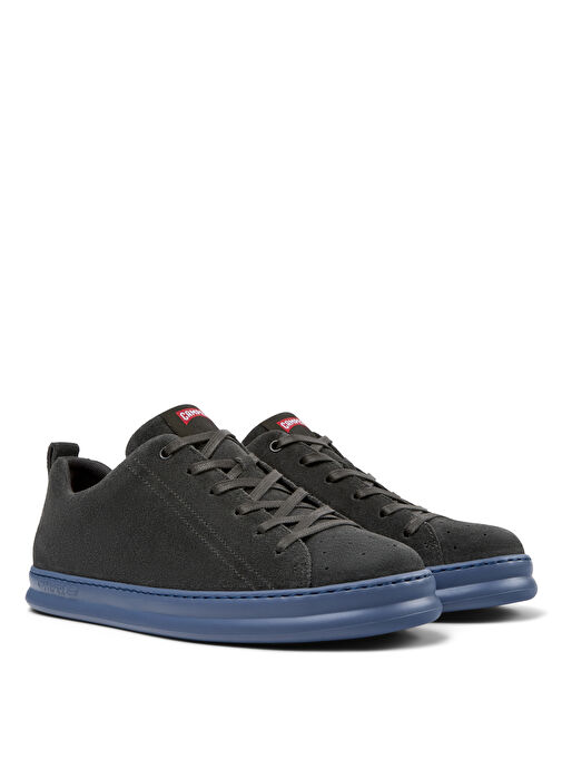Camper Gri Erkek Deri Sneaker Runner Four - Görsel 3