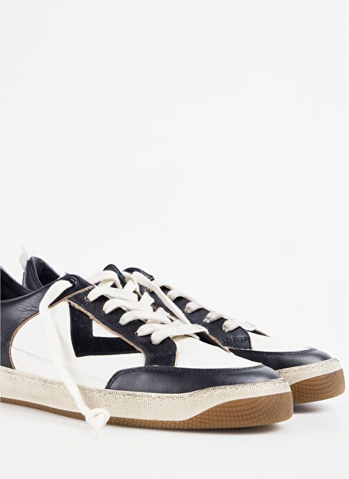 4B12 Beyaz Erkek Sneaker LAKERS - Görsel 6