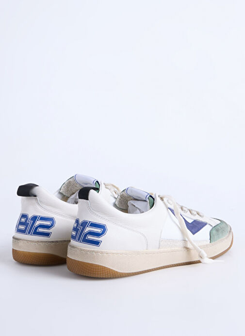 4B12 Çok Renkli Erkek Sneaker LAKERS - Görsel 4