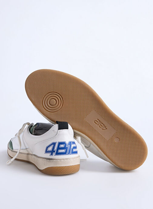 4B12 Çok Renkli Erkek Sneaker LAKERS - Görsel 5