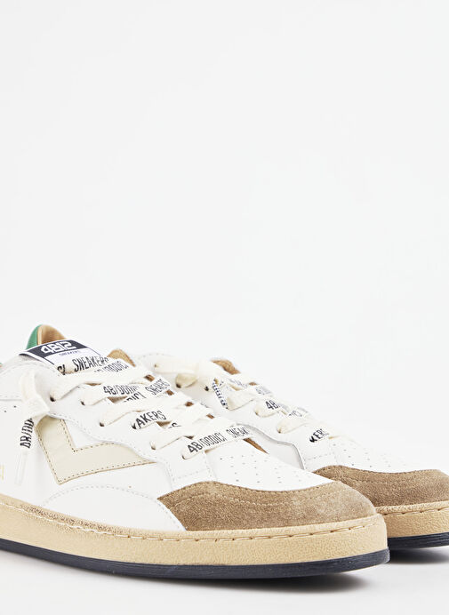 4B12 Beyaz Erkek Sneaker PLAYNEW - Görsel 6