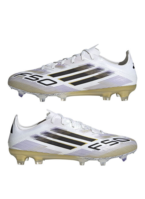 Adidas JH7686 F50 PRO FG Beyaz Erkek Futbol Ayakkabısı - Görsel 10