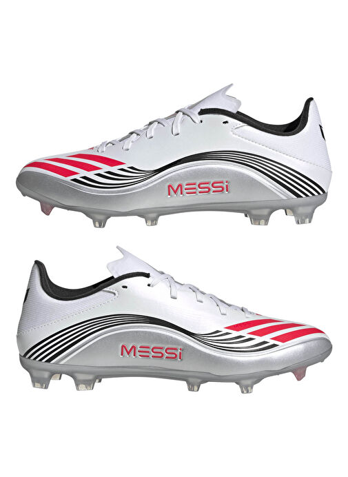 Adidas JP7446 F50 MESSI LEAGUE FG/MG Beyaz Erkek Futbol Ayakkabısı - Görsel 10