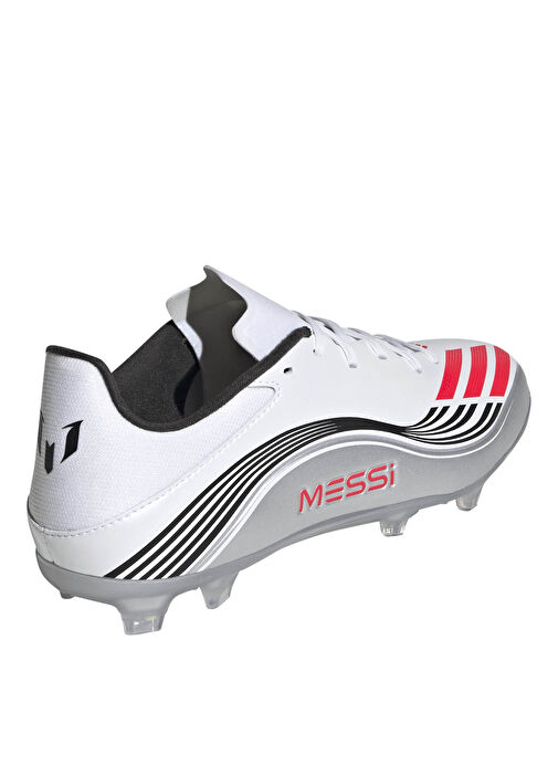 Adidas JP7446 F50 MESSI LEAGUE FG/MG Beyaz Erkek Futbol Ayakkabısı - Görsel 5