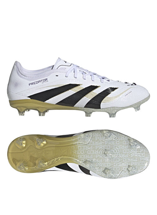 Adidas JI1194 PREDATOR PRO FG Beyaz Erkek Futbol Ayakkabısı - Görsel 10