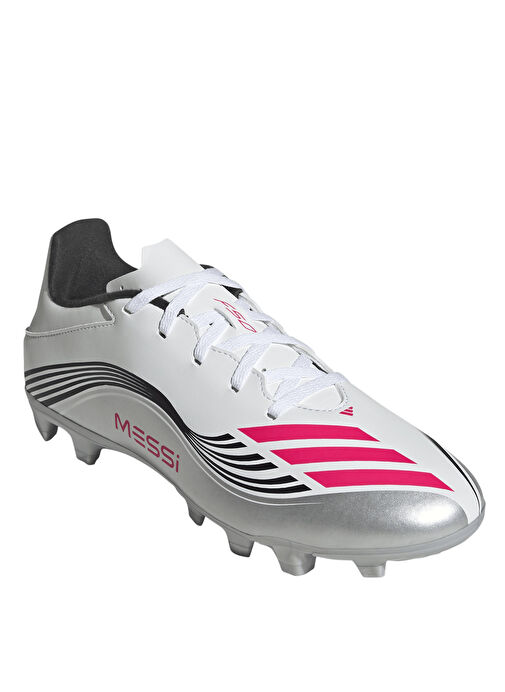 Adidas JP7443 F50 MESSI CLUB FG/MG Beyaz Erkek Futbol Ayakkabısı - Görsel 4