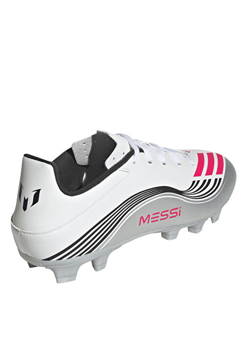 Adidas JP7443 F50 MESSI CLUB FG/MG Beyaz Erkek Futbol Ayakkabısı - Görsel 5