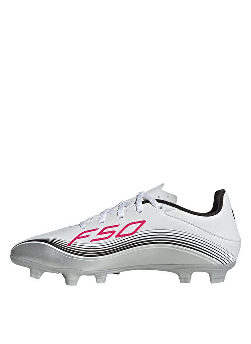 Adidas JP7443 F50 MESSI CLUB FG/MG Beyaz Erkek Futbol Ayakkabısı - Görsel 3