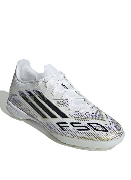 Adidas JH7726 F50 LEAGUE TF Beyaz Erkek Halı Saha Ayakkabısı - Görsel 4