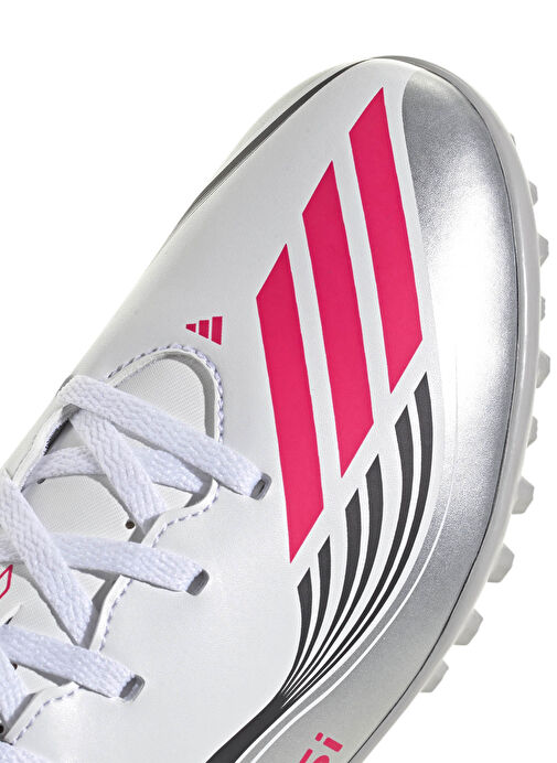 Adidas JP7445 F50 MESSI CLUB TF Beyaz Erkek Futbol Ayakkabısı - Görsel 6