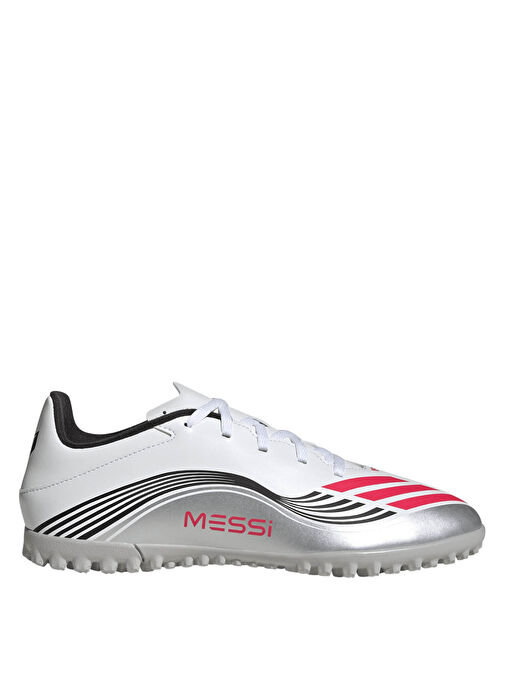 Adidas JP7445 F50 MESSI CLUB TF Beyaz Erkek Futbol Ayakkabısı - Görsel 2