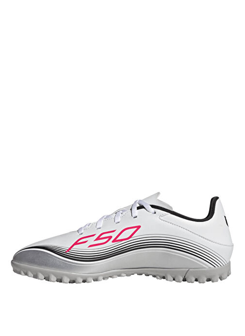 Adidas JP7445 F50 MESSI CLUB TF Beyaz Erkek Futbol Ayakkabısı - Görsel 3