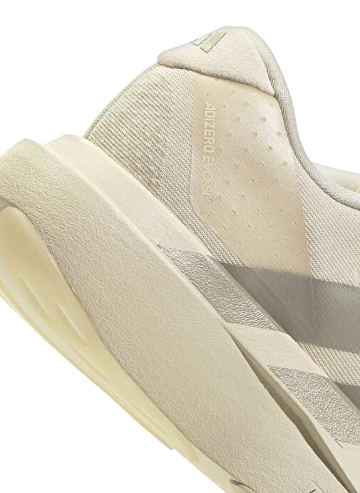 Adidas JR5841 adizero Evo SL W Ekru Kadın Koşu Ayakkabısı - Görsel 7