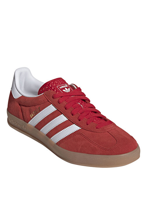 adidas JI2063 GAZELLE INDOOR Kırmızı Erkek Lifestyle Ayakkabı - Görsel 4