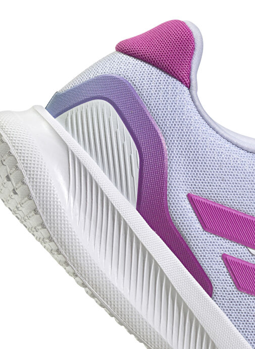 Adidas JR3089 RUNFALCON 5 W Beyaz Kadın Koşu Ayakkabısı - Görsel 7