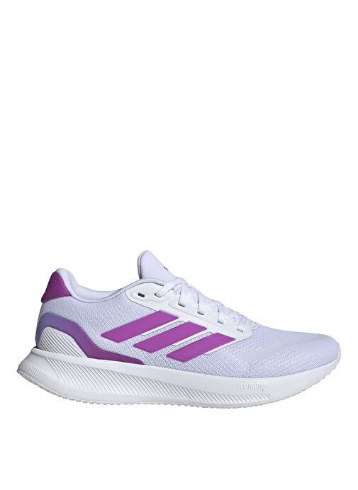 Adidas JR3089 RUNFALCON 5 W Beyaz Kadın Koşu Ayakkabısı - Görsel 2