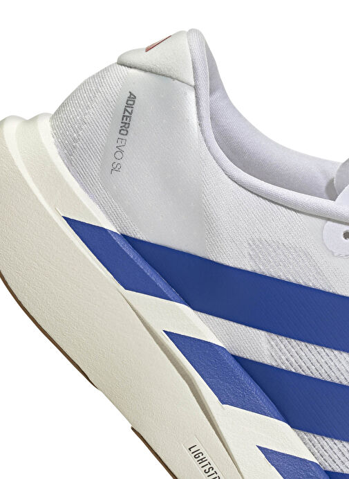 Adidas JS4494 adizero Evo SL Beyaz Erkek Koşu Ayakkabısı - Görsel 7