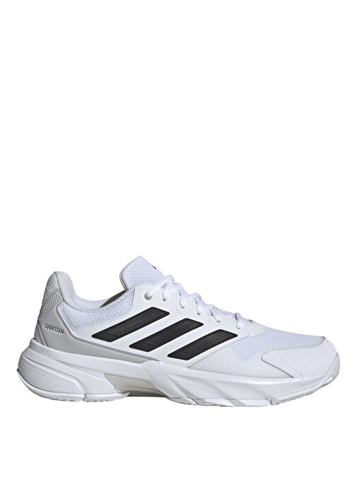 adidas IF7888 CourtJam Control 3 M Beyaz Erkek Tenis Ayakkabısı - Görsel 2