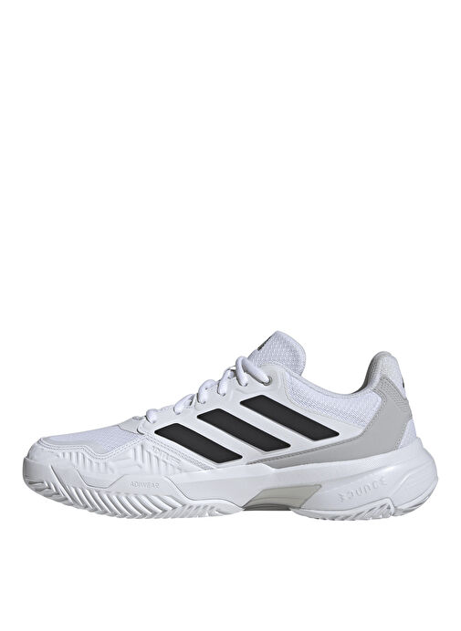 adidas IF7888 CourtJam Control 3 M Beyaz Erkek Tenis Ayakkabısı - Görsel 3