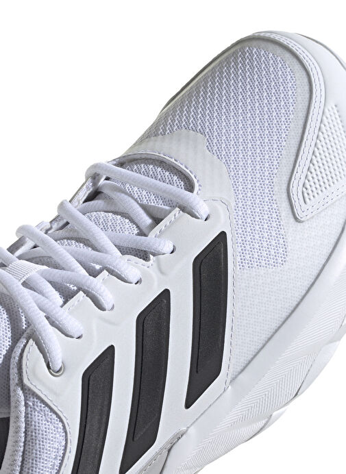 adidas IF7888 CourtJam Control 3 M Beyaz Erkek Tenis Ayakkabısı - Görsel 6