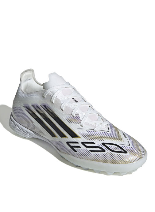 Adidas JH7662 F50 PRO TF Beyaz Erkek Halı Saha Ayakkabısı - Görsel 4