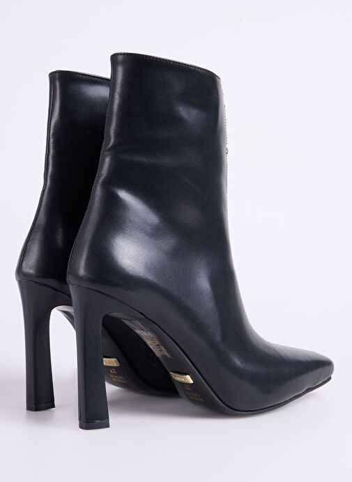 Fabrika Siyah Kadın Topuklu Bot CODROY-COAL - Görsel 4