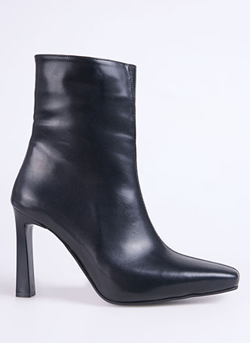 Fabrika Siyah Kadın Topuklu Bot CODROY-COAL - Görsel 2