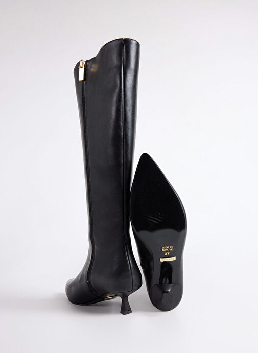 Fabrika Siyah Kadın Çizme KITTEN-LANCY - Görsel 5