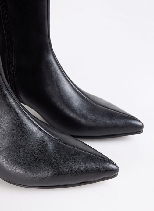 Fabrika Siyah Kadın Çizme KITTEN-LANCY - Görsel 6
