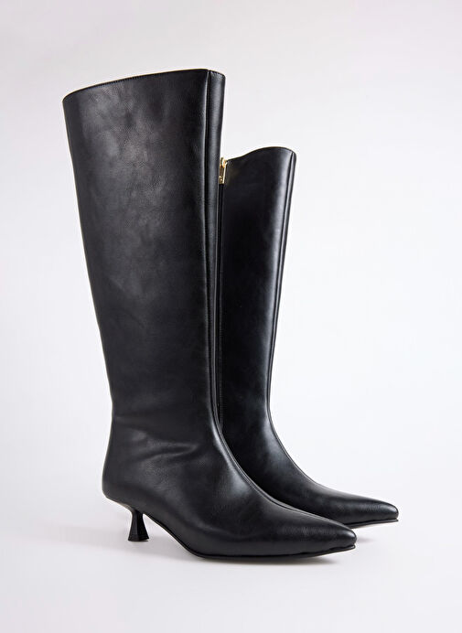 Fabrika Siyah Kadın Çizme KITTEN-LANCY - Görsel 3