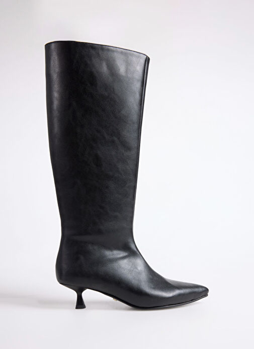 Fabrika Siyah Kadın Çizme KITTEN-LANCY - Görsel 2