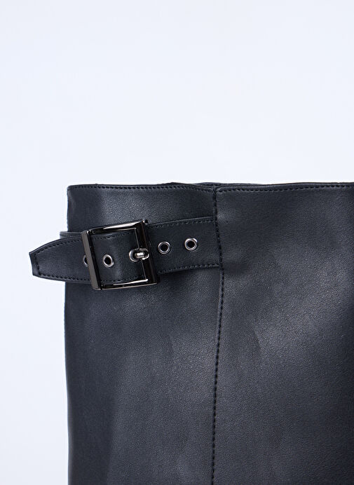 Fabrika Siyah Kadın Çizme FALLON-CHEN - Görsel 6