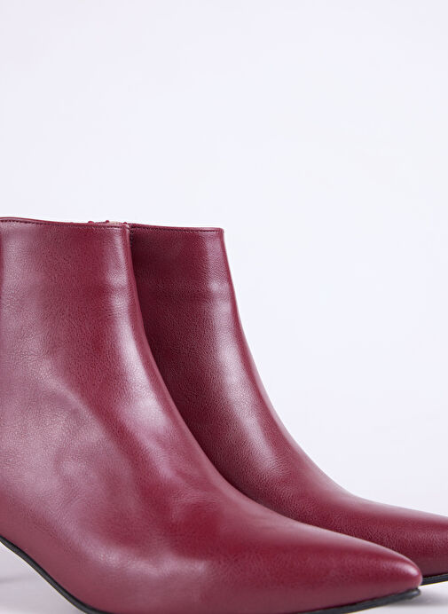 Fabrika Bordo Kadın Topuklu Bot KITTEN-CHARLEY - Görsel 6